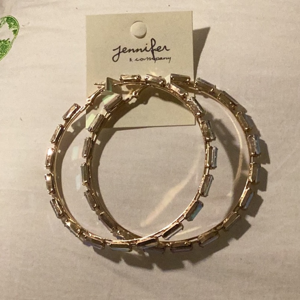 Hoop earrings